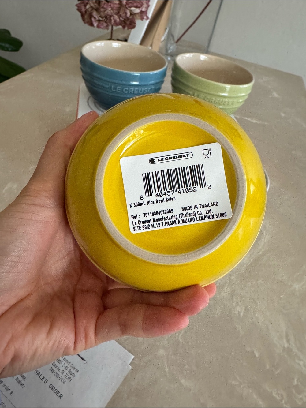 *Hard to Find* Le Creuset Rice Bowls Set of 4 - Picture 4 of 10